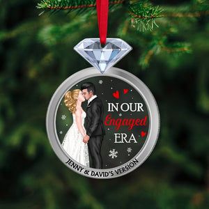 In Our Engaged Era- Personalized Acrylic Ornament-03natn101123pa - Ornament - GoDuckee