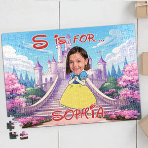 Kid, Custom Photo Jigsaw Puzzle for Kids, Gift For Kid, 04KAPU231223 - Wood Sign - GoDuckee