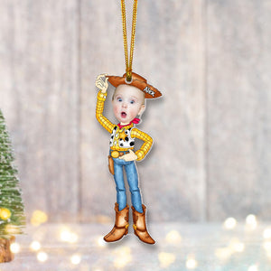 Custom Photo Gifts For Kids Christmas Ornament 03ohmh251124 - Ornament - GoDuckee