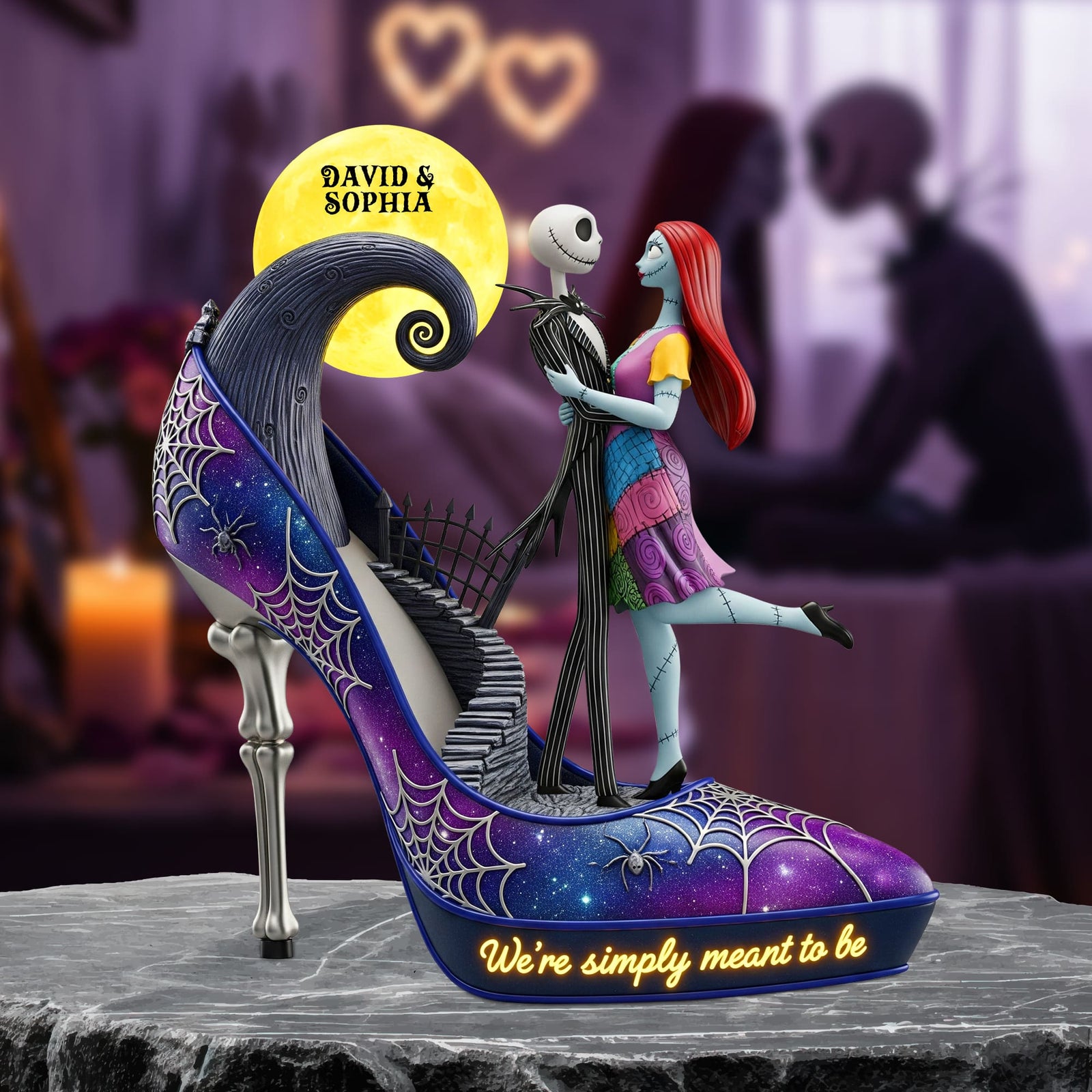 Personalized Gifts For Couple Plaque We're Simply Meant To Be 02ohtn110725 - Shaped Plaques - GoDuckee