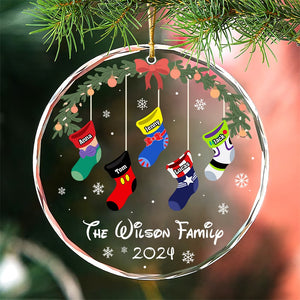 Personalized Gifts For Family Christmas Ornament 02natn0108024 - Ornament - GoDuckee