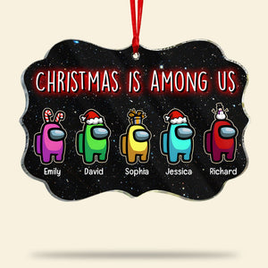 Friends-Personalized Medallion Acrylic Ornament- Gift For Friends- Christmas Gift- PW-MALGDK-03kaqn131123 - Ornament - GoDuckee