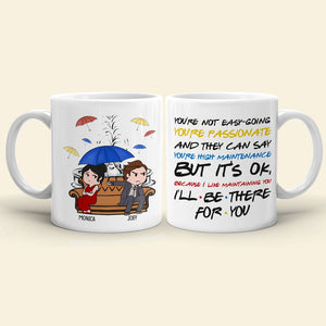 Because I like Maintaining You, Personalized Coffee Mug, Gifts For Couple, Valentine Gifts, 02HTPO251123HH - Coffee Mug - GoDuckee