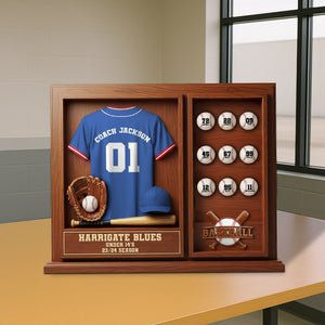 Personalized Gifts For Baseball Coach Acrylic Plaque 03ohtn080725 - Shaped Plaques - GoDuckee