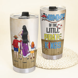 Personalized Gifts For Mom Tumbler Mommy Of The Little Pirate 02OHHN210324PA - Tumbler Cups - GoDuckee