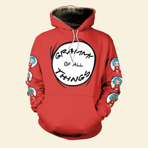 Grammy of All Things, Personalized Shirt, Christmas Gifts For Grandmother - AOP Products - GoDuckee