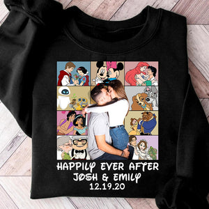 Happily Ever After- Custom Photo Couple Shirt- Couple Gift- 02qhqn291223 - Shirts - GoDuckee