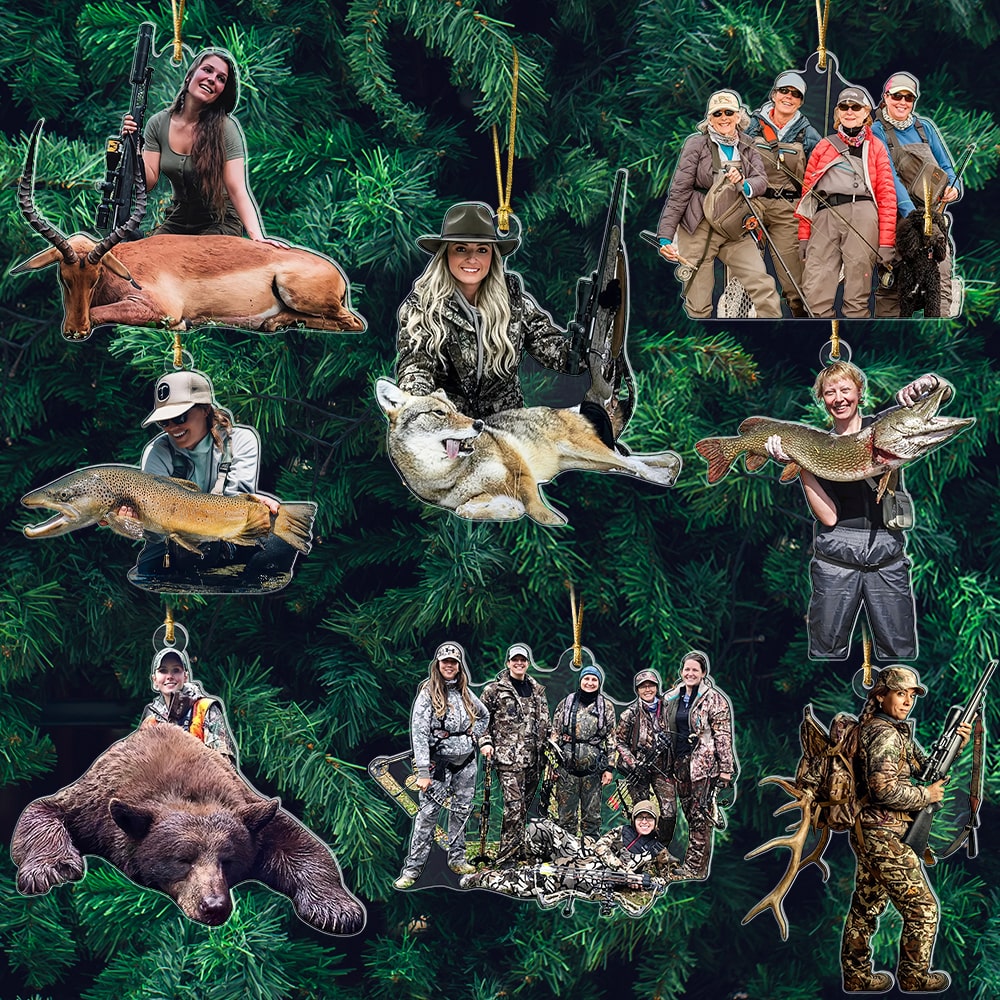 Hunting Custom Shape Acrylic 1 Side - Custom Photo - 03acqn141123 - Ornament - GoDuckee