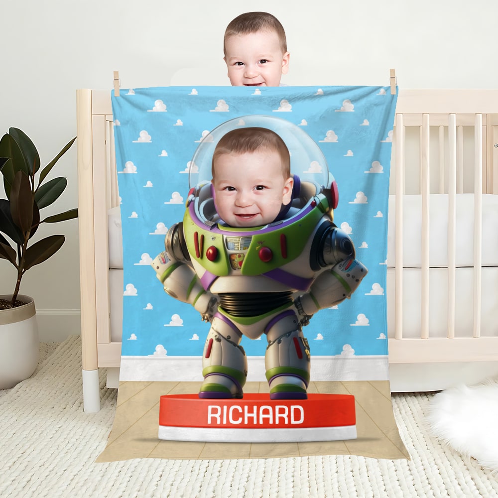 Gift For Christmas - Custom Photo Blanket - 01htqn131123 - Blanket - GoDuckee