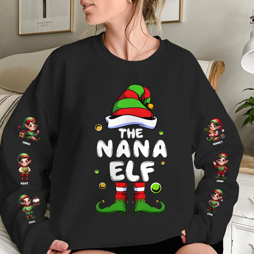 Personalized Nana Shirt, Christmas 02TOPU161123 Sweater - AOP Products - GoDuckee