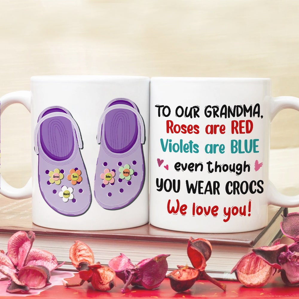 We Love You Personalized Grandma Coffee Mug 05PGTN260723 - Coffee Mug - GoDuckee