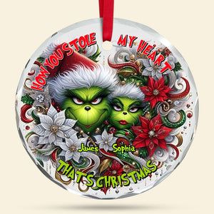 Personalized Gifts For Couple Christmas Ornament 01xqtn041024 - Ornament - GoDuckee