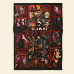 Halloween Gifts For Horror Movie Fans Blanket 01acxx280824 - Blanket - GoDuckee