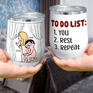 To Do List-Personalized Coffee Mug-Gift For Couples- Funny Couple Mug - Coffee Mug - GoDuckee