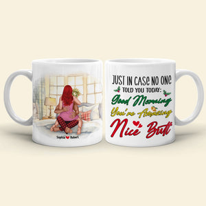 Couple, You're Amazing Nice Butt, Personalized Coffee Mug, Christmas Gifts For Couple - Coffee Mug - GoDuckee
