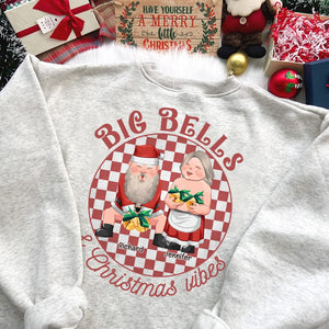 Big Bells- Personalized Sweatshirt-Gift For Him/ Gift For Her-Christmas Gift- Couple Sweatshirt - Shirts - GoDuckee
