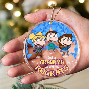 Personalized Gifts For Grandma Christmas Ornament 02tgtn231024hg - Ornament - GoDuckee