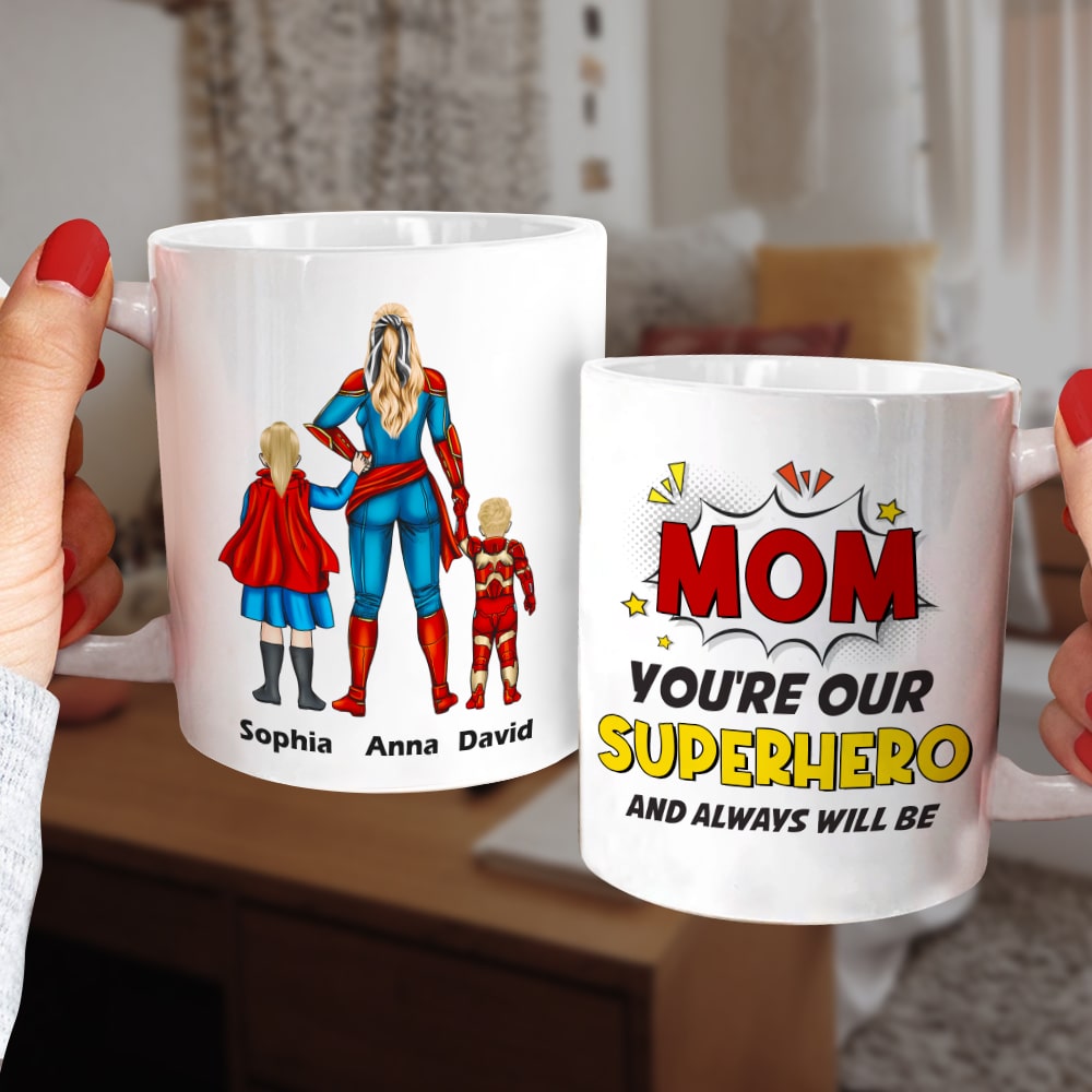 Mother, Best Mom Ever, Personalized Shirt, Gift For Mom, 01NATN170423TM - Coffee Mug - GoDuckee