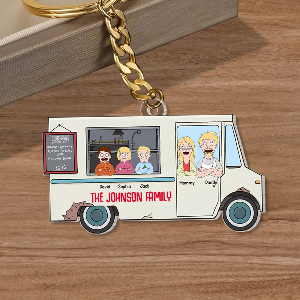 Personalized Gifts For Family Keychain 04ohtn040125hg - Keychains - GoDuckee