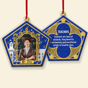 Teachers are special, Personalized Custom Photo Ornament, Christmas Gift For Teachers, 02HTPO290823 - Ornament - GoDuckee