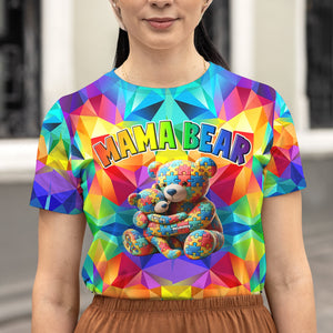 Personalized Gifts For Autism Mom Shirt 02ohtn080325 Mama Bear - AOP Products - GoDuckee