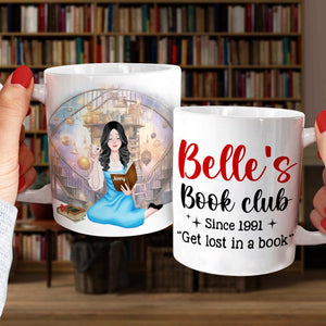 Get Lost in a Book, Personalized Coffee Mug, Gifts For Book Lovers, 01QHTN301123PA - Coffee Mug - GoDuckee