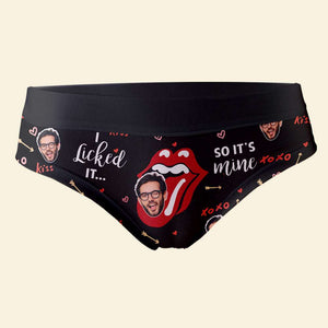 Personalized Gifts For Couple Boxer I Licked It So It Is Mine - Boxer Briefs - GoDuckee