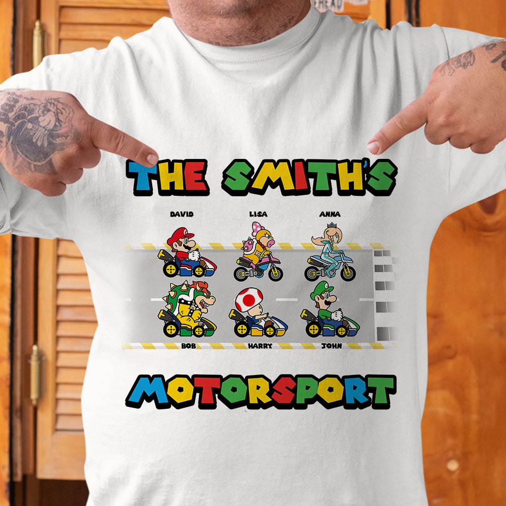 Kart Racing Family - Racing Team Personalized Shirt - Shirts - GoDuckee