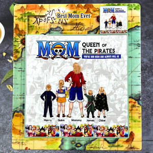 Personalized Gifts For Mom Sliding Puzzle Pirate Mom 04ACHU150425PA - Sliding Puzzle - GoDuckee