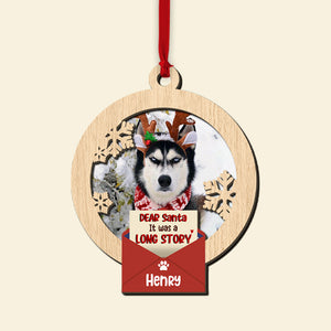 Personalized Ornaments, Perfect Christmas Gifts And Tree Decor For Dog Lovers - Ornament - GoDuckee