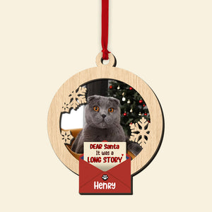 Personalized Ornaments, TT, Perfect Christmas Gifts And Tree Decor For Cat Lovers - Ornament - GoDuckee
