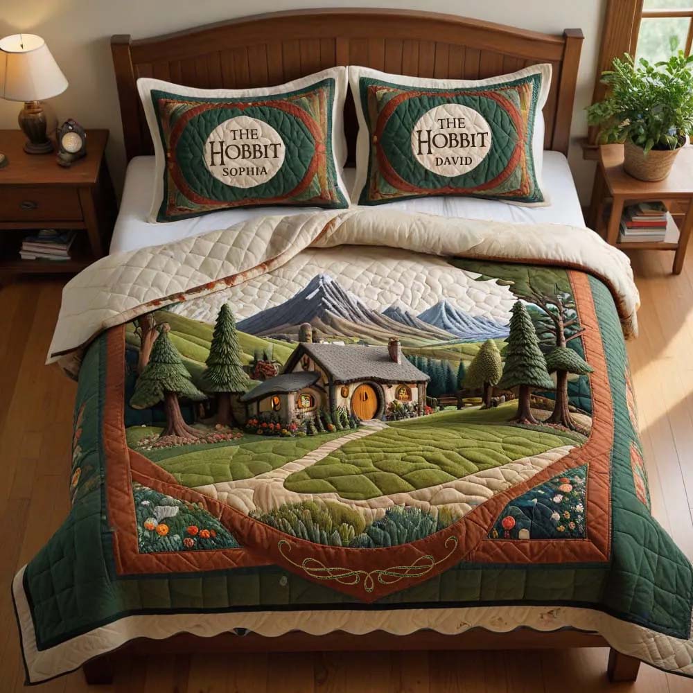 Personalized Gifts For Fantasy Movie & Novel Fan Quilt Bedding Set Special Line 01qhtn180125 - Blanket - GoDuckee