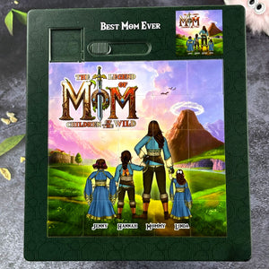 Personalized Gifts For Mom Sliding Puzzle The Legend Of Mom 05ACHU150425HG - Sliding Puzzle - GoDuckee