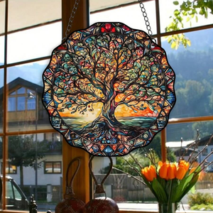 Tree Of Life Suncatcher Ornament 13acxx280824 - Ornament - GoDuckee