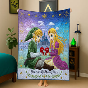 Adventure Couple Blanket Personalized Gifts For Couple 02natn200625 - Blanket - GoDuckee