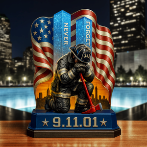 911 Memorial Acrylic Plaque - Personalized Gifts For Memorial 03TOLU300725 - Shaped Plaques - GoDuckee