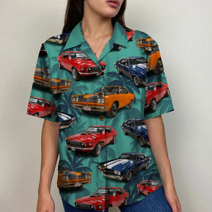 Classic Car Custom Car Image- Summer Gift (New) - Hawaiian Shirts - GoDuckee