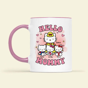 Personalized Gifts For Mom Coffee Mug Hello Mommy 03KADT040324 - Coffee Mugs - GoDuckee