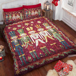 Classic Christmas Quilt Bedding Set Special Line 01HUDT141124 - Blanket - GoDuckee