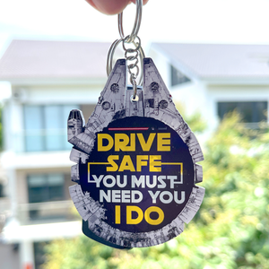 Personalized Gifts For Couple Keychain Drive Safe 05qhqn150224pa - Keychains - GoDuckee