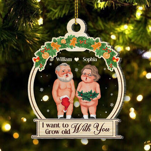 Love Together, Personalized Ornament, Gifts For Husban - Gifts For Wife - Ornament - GoDuckee