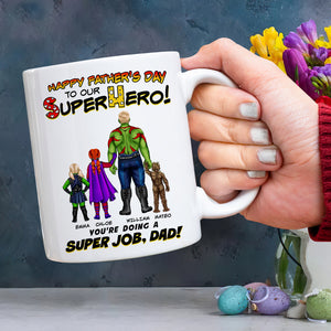 Personalized Gifts For Mom Coffee Mug You're Doing A Super Job Mom 07ACDT190324PA - Coffee Mugs - GoDuckee