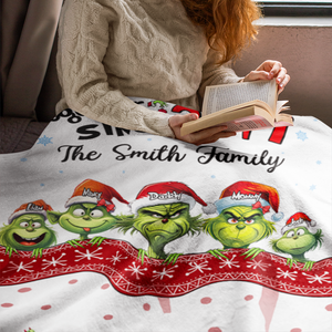 Personalized Christmas Gifts For Family Blanket 03ohpu131124 Stolen Christmas Together - Blanket - GoDuckee