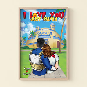 Personalized Gifts For Couple Canvas Print I Love You 03HUDT020224HH - Canvas Print - GoDuckee