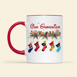 Grandma's Little Grandkid Socks 01natn301023 Personalized Accent Mug - Coffee Mug - GoDuckee