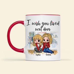 Personalized Gifts For Besties Coffee Mug, Long Distance Friendship 03nadc230724hh - Coffee Mug - GoDuckee