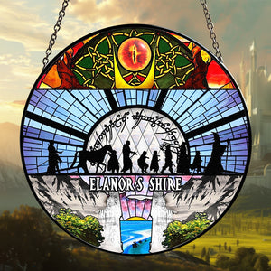 Personalized Gifts For Fantasy Novel & Movie Fans Stained Glass Ornament, Various Locations Suncatcher 01qhtn130924 - Ornament - GoDuckee