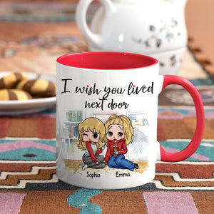 Personalized Gifts For Besties Coffee Mug, Long Distance Friendship 03nadc230724hh - Coffee Mug - GoDuckee