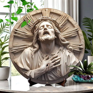 Jesus Christ Cut Metal Sign Home Decor 03hutn090924 - Metal Signs - GoDuckee