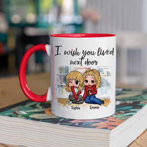 Personalized Gifts For Besties Coffee Mug, Long Distance Friendship 03nadc230724hh - Coffee Mug - GoDuckee